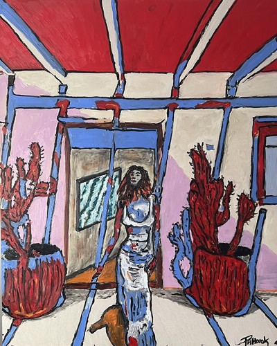 Original ölgemälde frau - Ölgemälde,