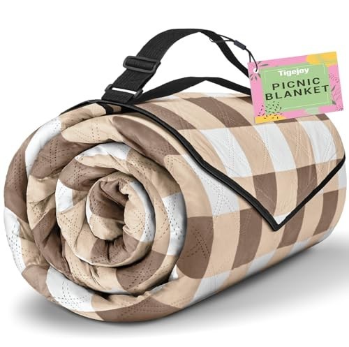 Picnic blanket 80x100 - picnic, beige