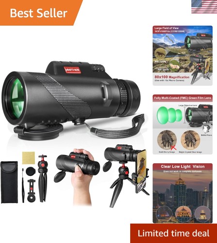 80x100 monocular telescope - 80x100,