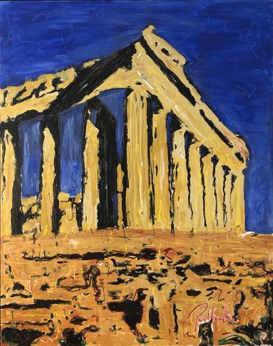 Original ölgemälde athen - Ölgemälde,