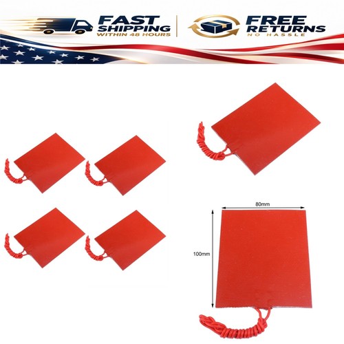 4pcs 12v 25w silicone heating - 12v,