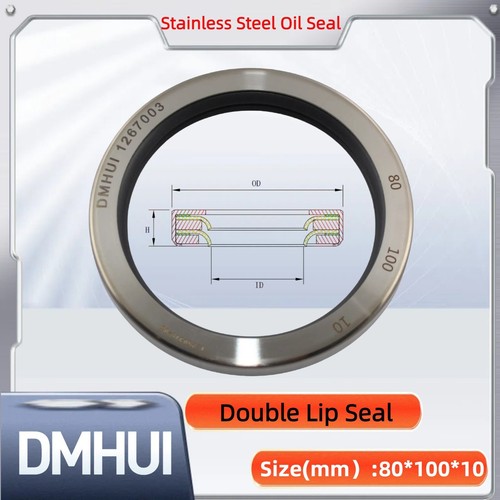 Oil seal 80x100x10 - oil,