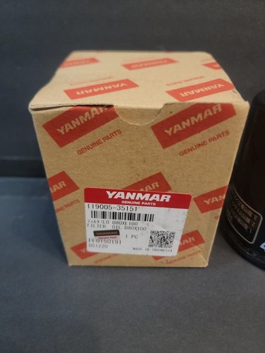 Yanmar oil filter d80x100 - yanmar,
