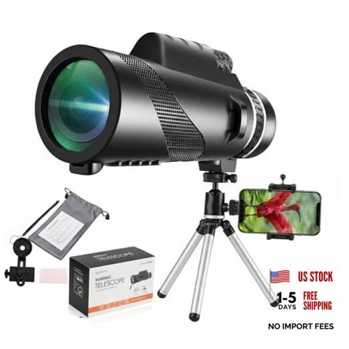 80x100 monocular telescope for - monocular,