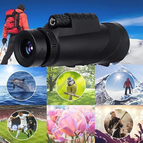 80x100 monocular telescope - hd,