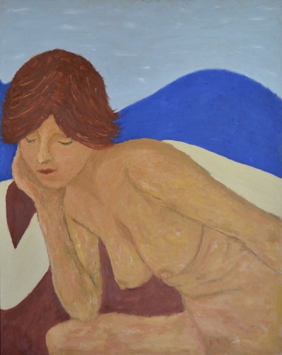 Original ölgemälde frau sylt - original,