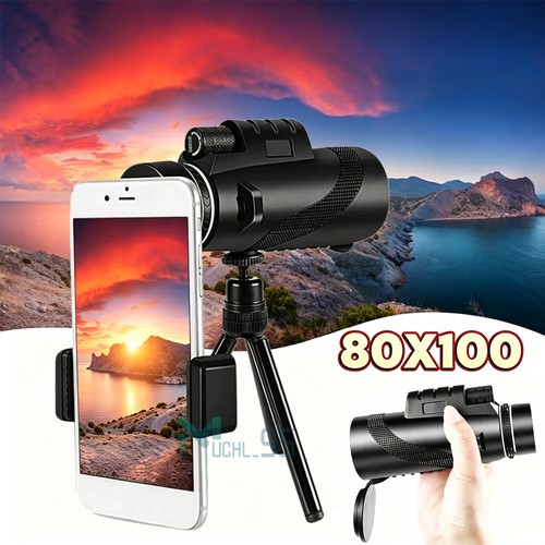 80x100 zoom monocular optical - 80x100,